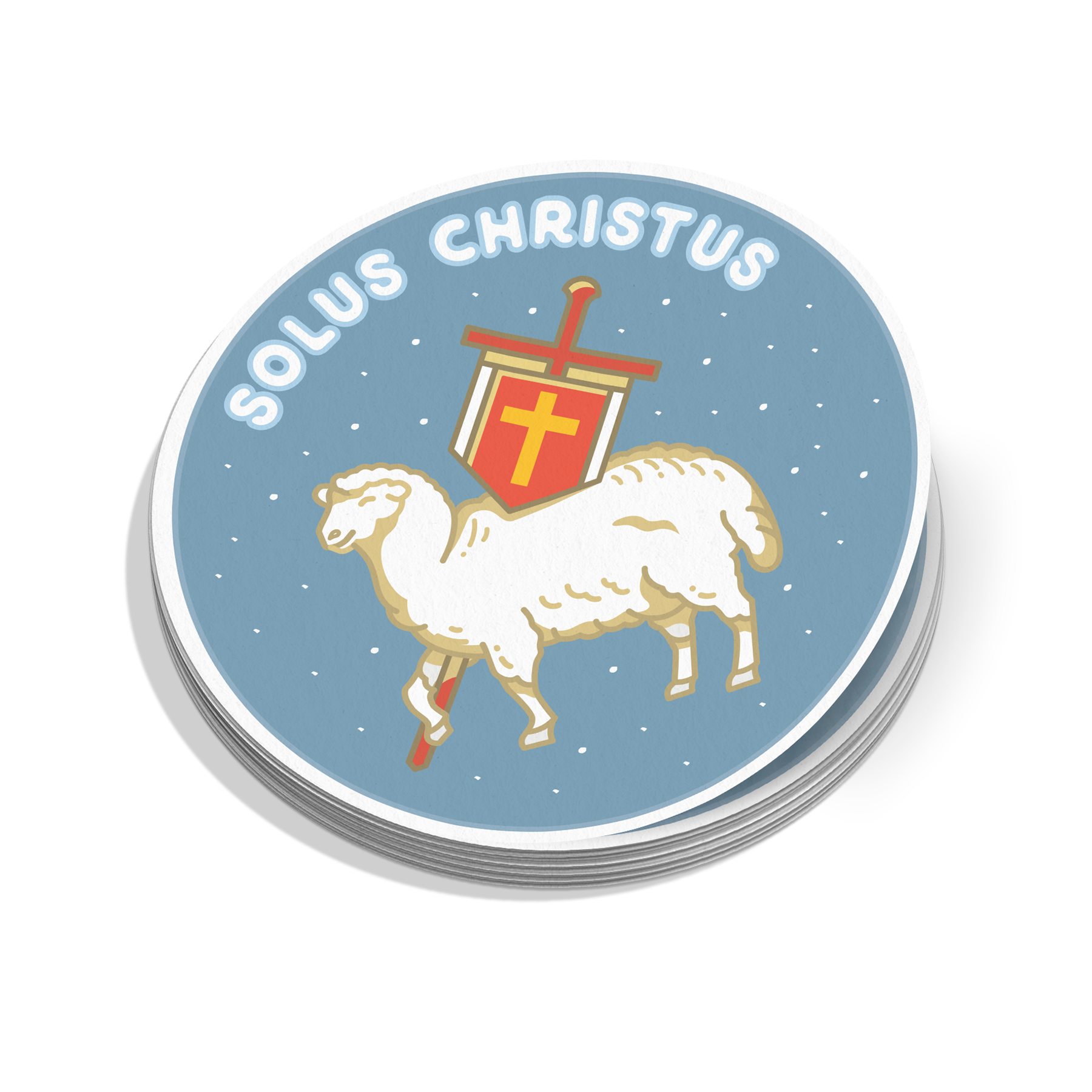 Solus Christus Sticker