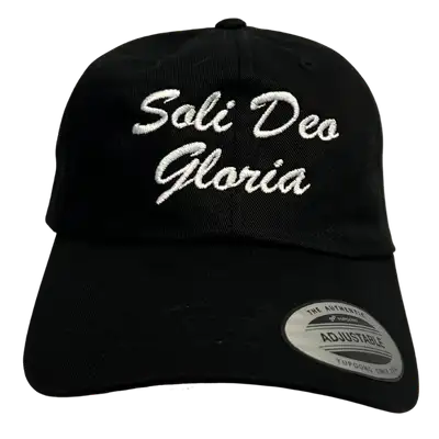 Soli Deo Gloria Script Embroidered Dad Hat