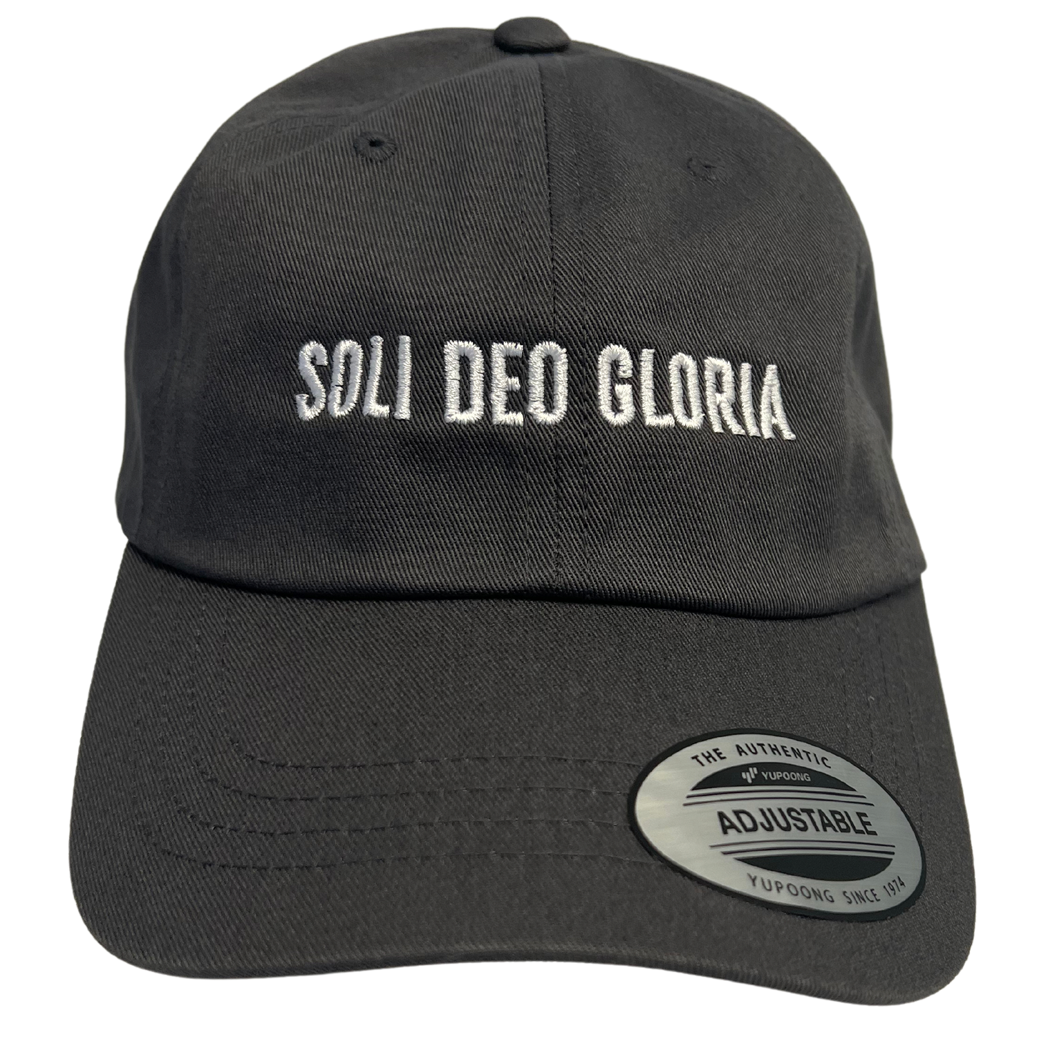 Soli Deo Gloria Embroidered Dad Hat