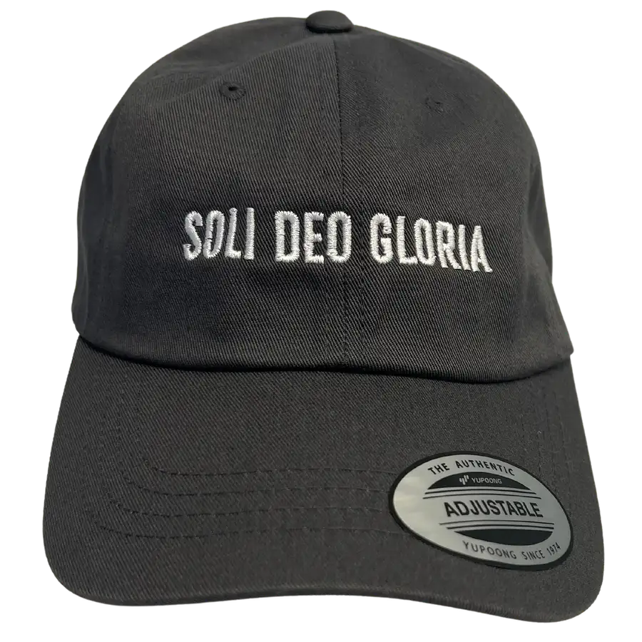 Soli Deo Gloria Embroidered Dad Hat