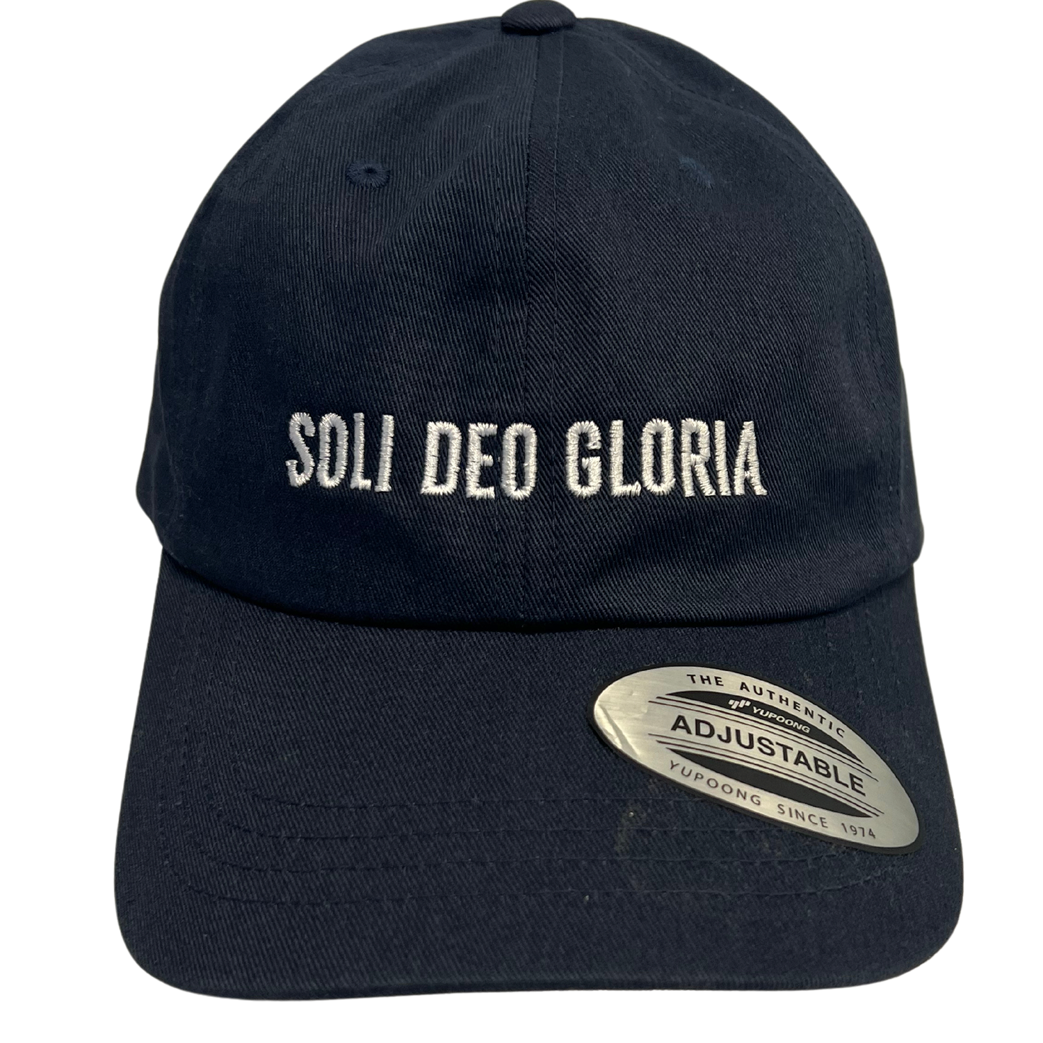 Soli Deo Gloria Embroidered Dad Hat