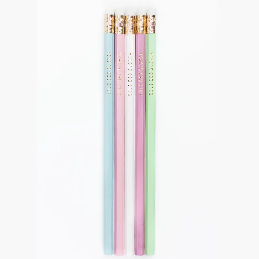 Soli Deo Gloria Pencil Set #3
