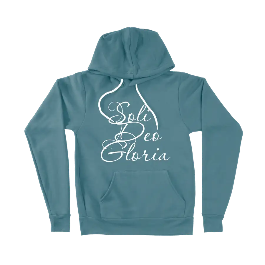 Soli Deo Gloria (Script) Ladies Hoodie