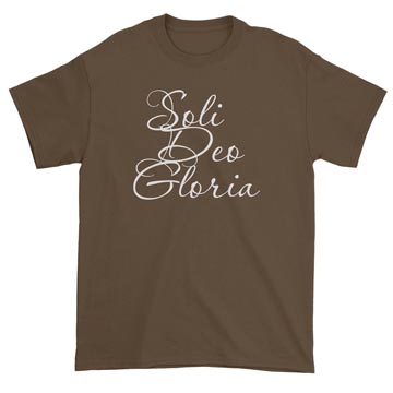 Soli Deo Gloria (Script) Standard Tee