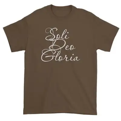 Soli Deo Gloria (Script) Standard Tee