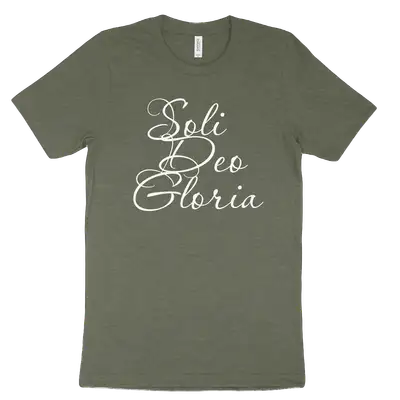 Soli Deo Gloria (Script) Tee