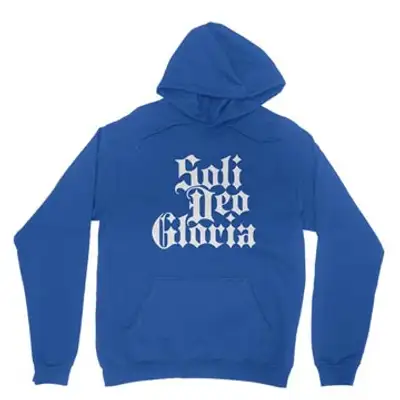 Soli Deo Gloria (Blackletter) Hoodie