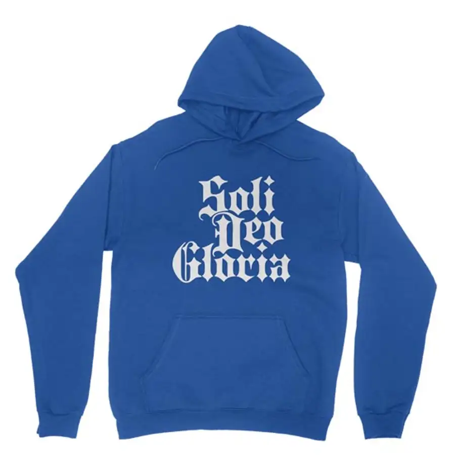 Soli Deo Gloria (Blackletter) Hoodie