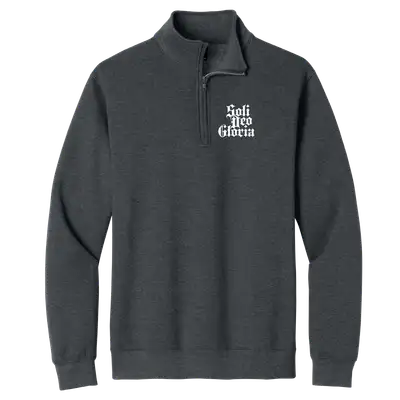 Soli Deo Gloria (Blackletter) Quarter Zip
