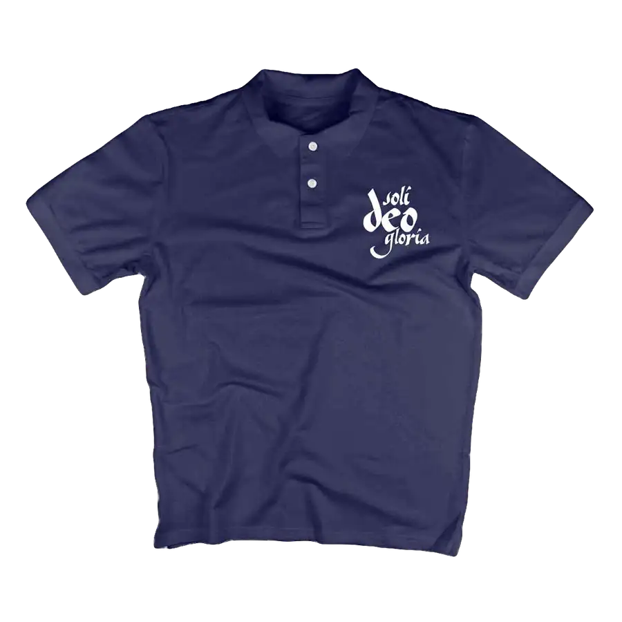 Soli Deo Gloria (Calligraphy) Polo