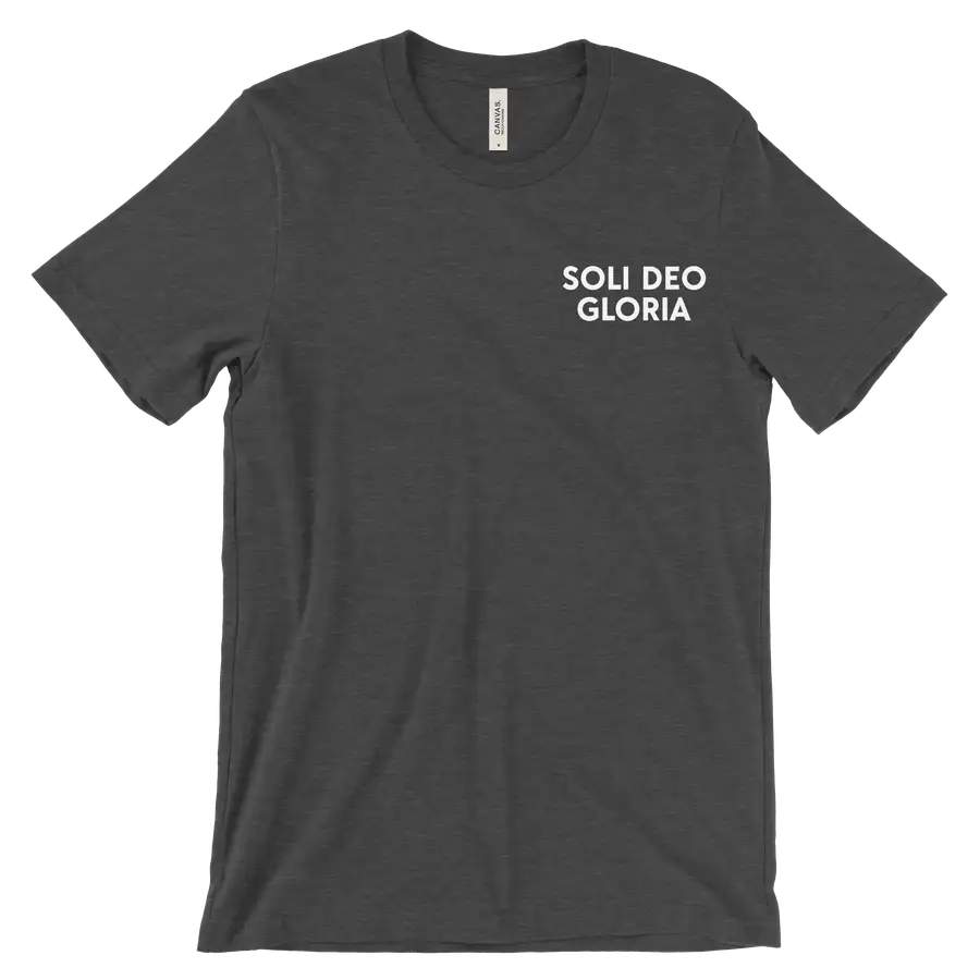 Soli Deo Gloria Left Chest Tee