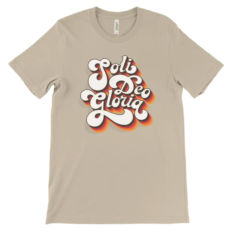 Soli Deo Gloria Retro Quick Ship Tee