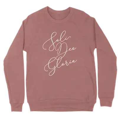 Soli Deo Gloria (Belisia) Crewneck Sweatshirt