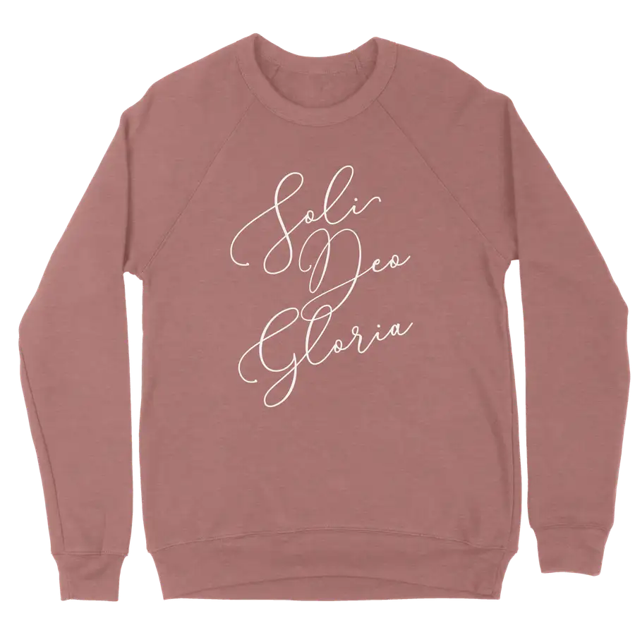 Soli Deo Gloria (Belisia) Crewneck Sweatshirt