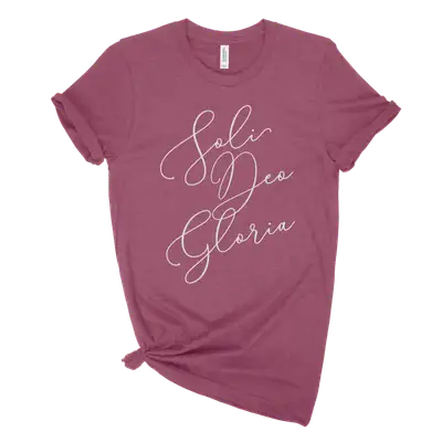 Soli Deo Gloria Belisia Quick Ship Tee