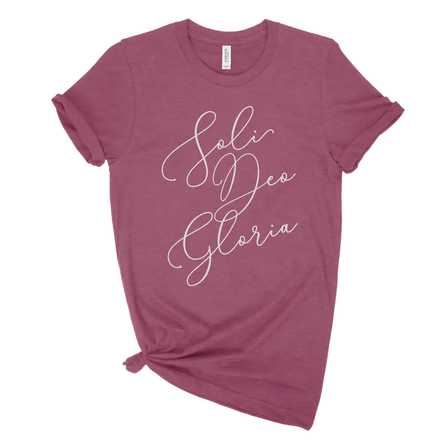 Soli Deo Gloria Belisia Quick Ship Tee