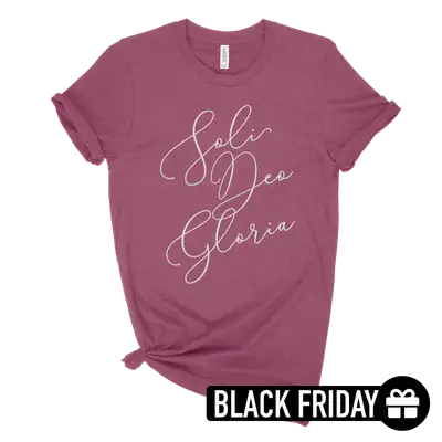 Soli Deo Gloria Belisia Quick Ship Tee