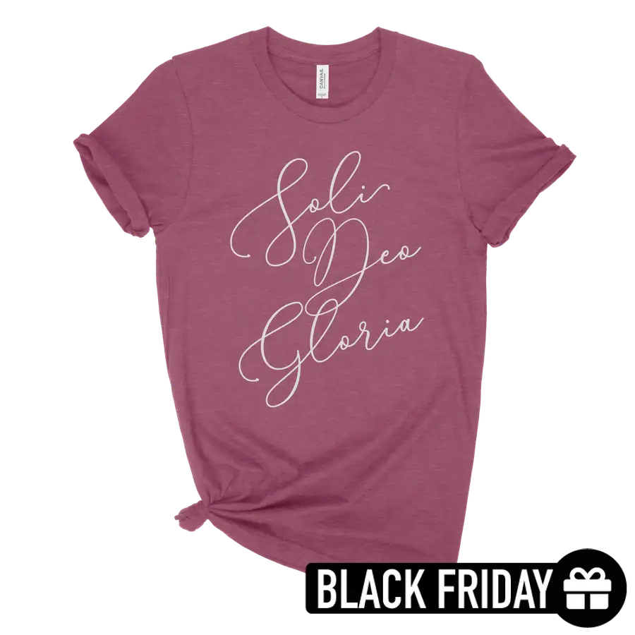 Soli Deo Gloria Belisia Quick Ship Tee