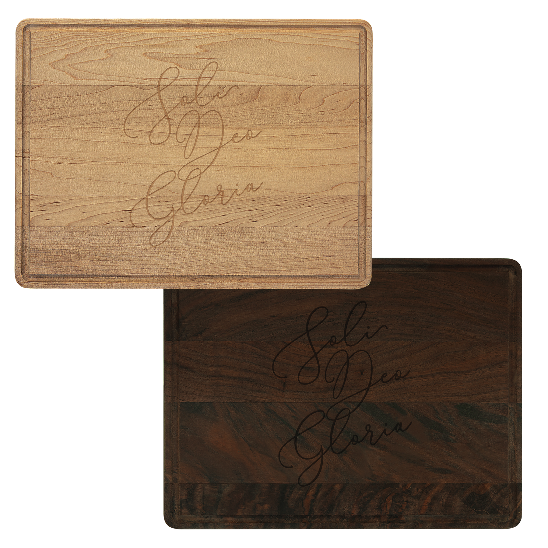 Soli Deo Gloria (Belisia) Cutting Board Drip