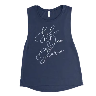 Soli Deo Gloria (Belisia) Muscle Tank