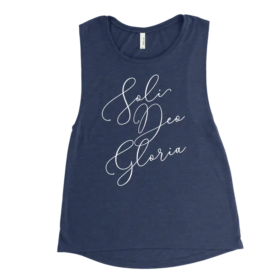 Soli Deo Gloria (Belisia) Muscle Tank