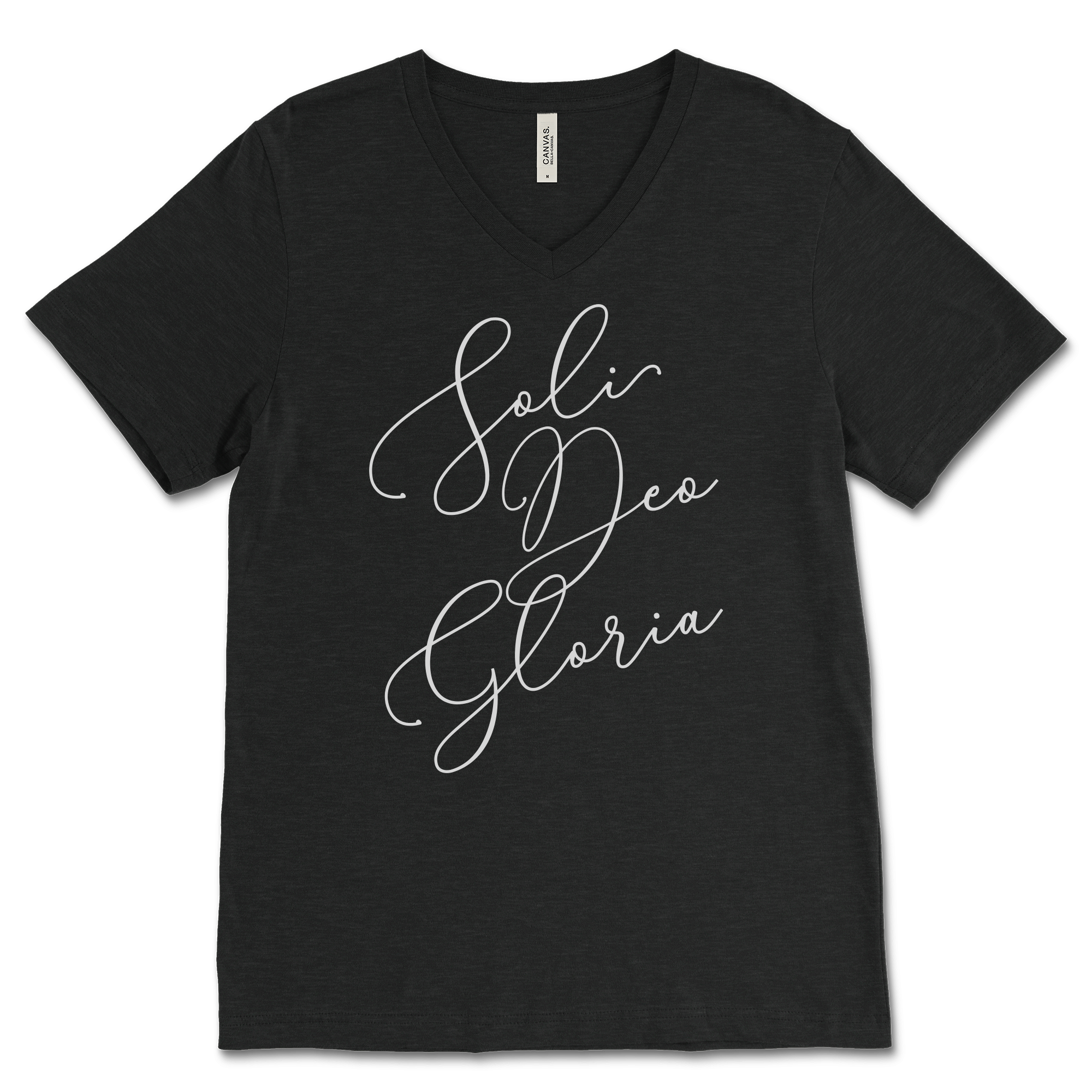 Soli Deo Gloria (Belisia) V‐Neck Tee