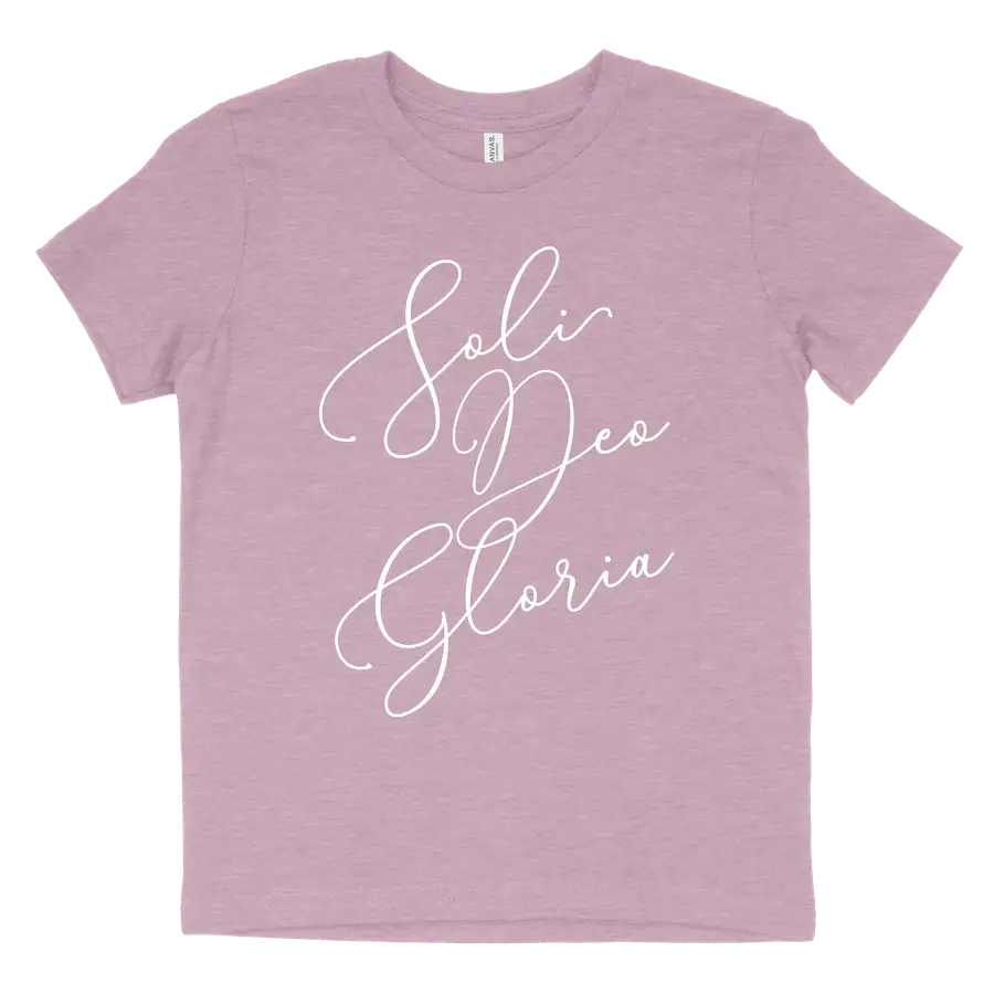 Soli Deo Gloria Youth Tee
