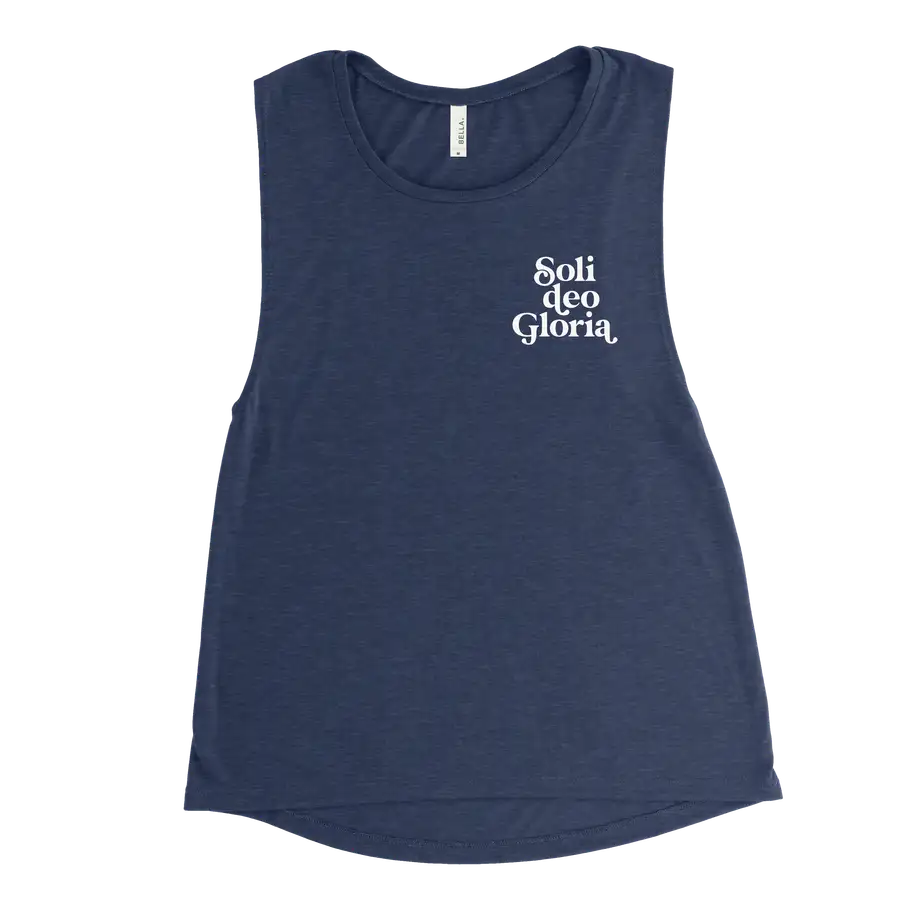 Soli Deo Gloria Left Chest Muscle Tank
