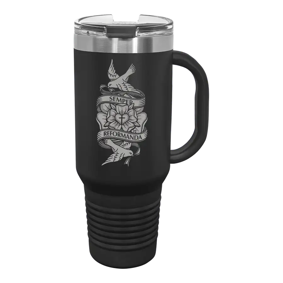 Always Reforming Rose 40 oz Insulated Travel Tumbler