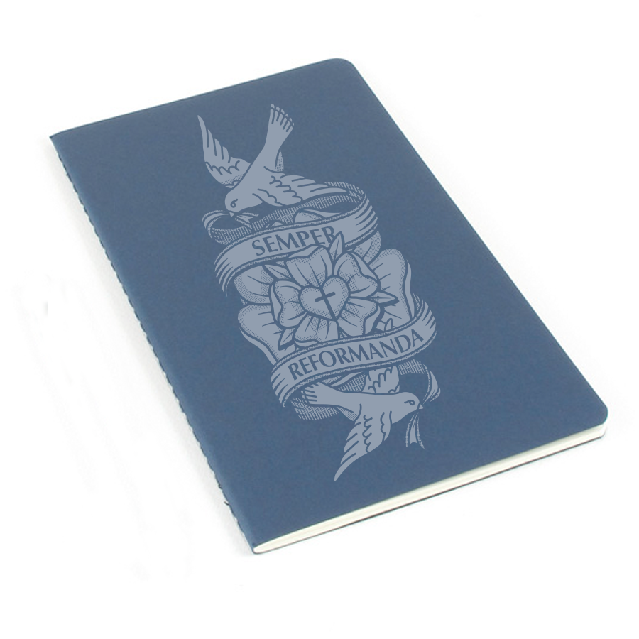 Always Reforming Rose Laser Etched Moleskine Journal