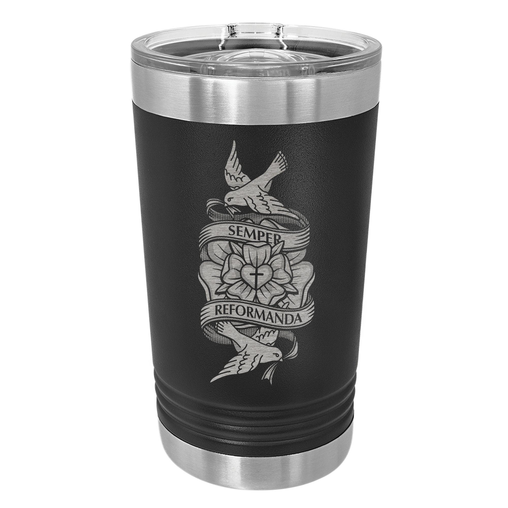 Always Reforming Rose Insulated Pint