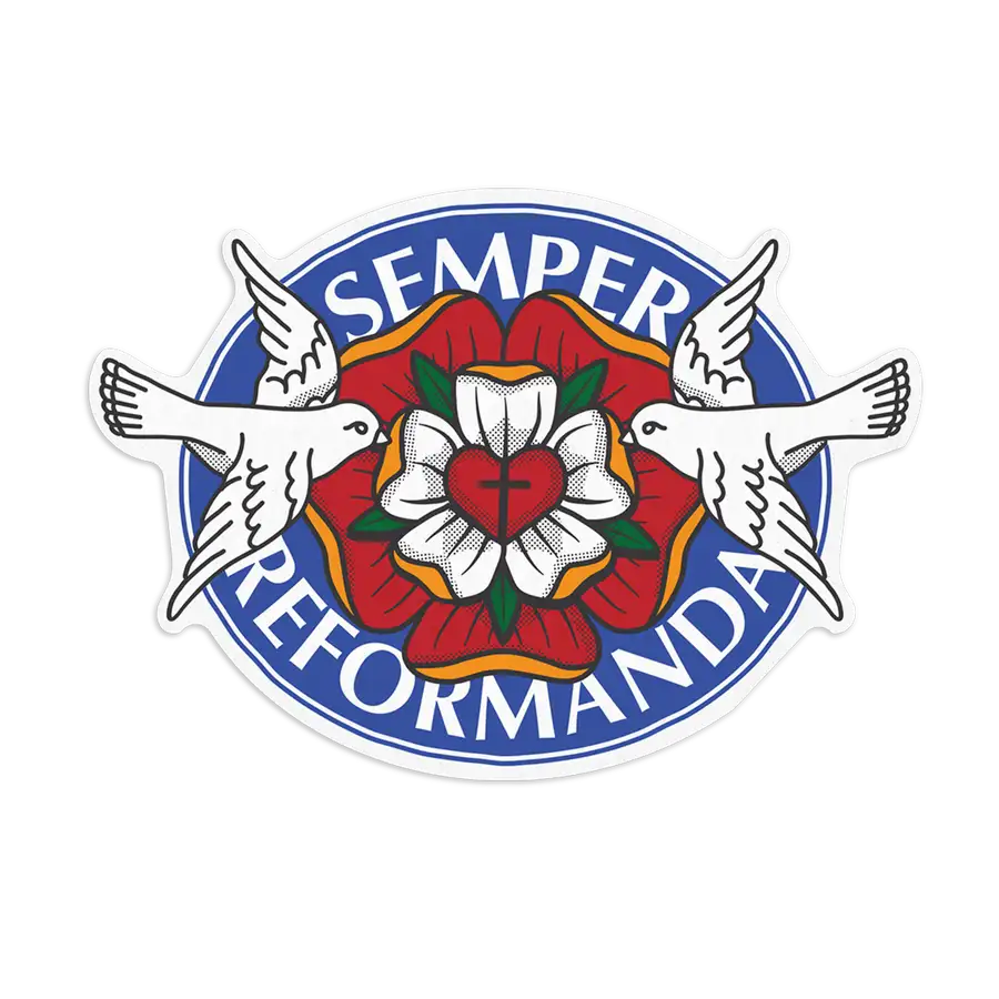 Semper Reformanda Sticker #2