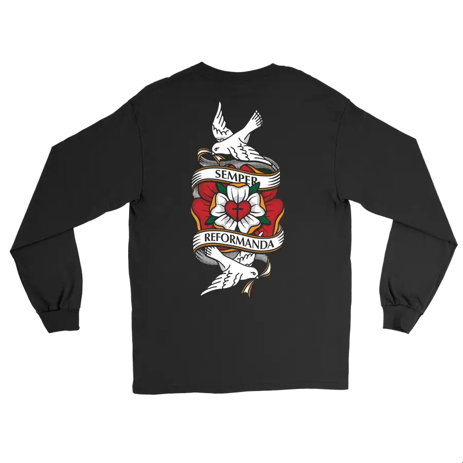 Always Reforming Rose Long Sleeve Quick Ship Tee