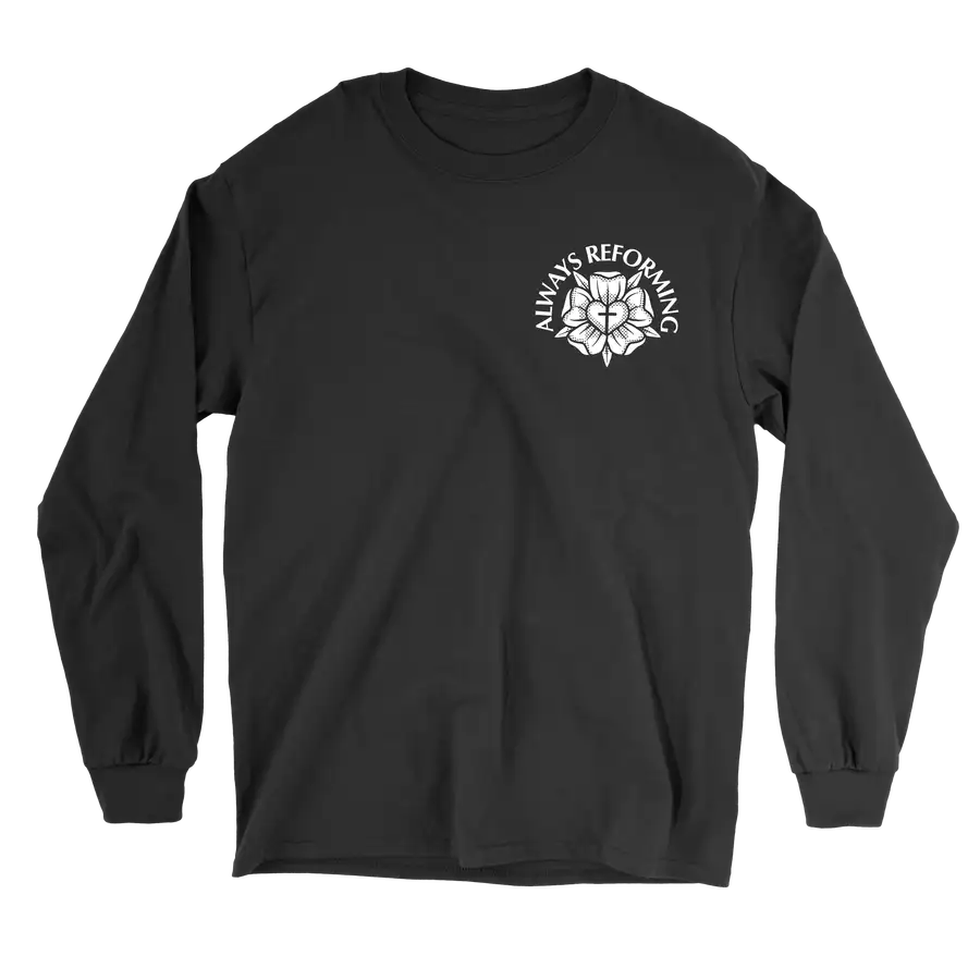 Always Reforming Rose Long Sleeve Quick Ship Tee #2