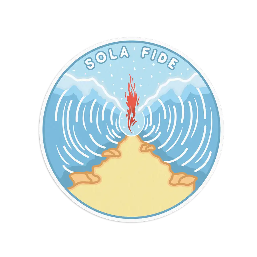 Sola Fide Sticker #2