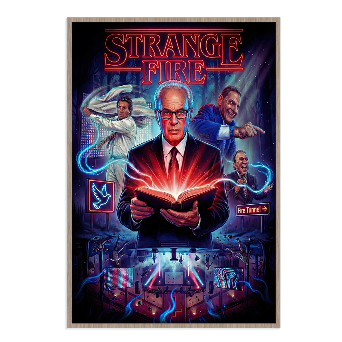 Strange Fire Poster Print