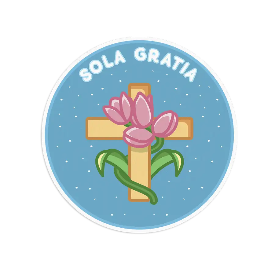 Sola Gratia Sticker #2