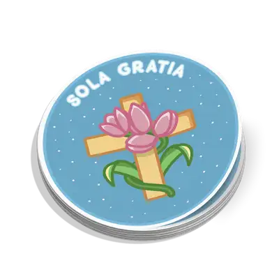 Sola Gratia Sticker