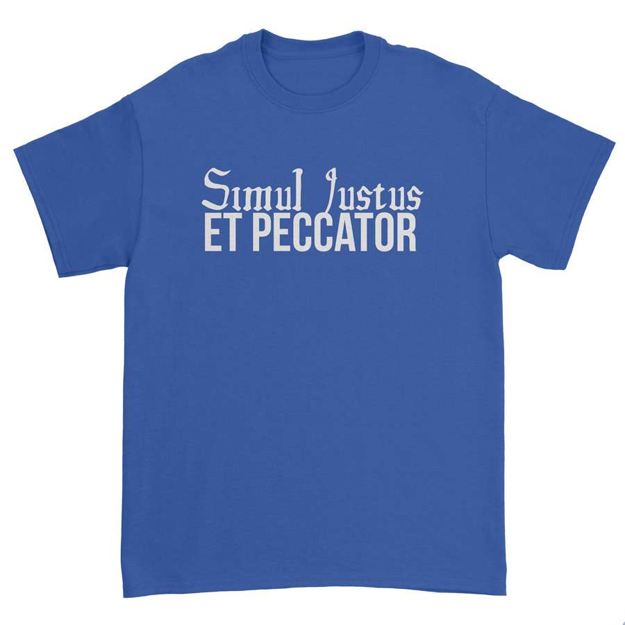 Simul Justus et Peccator (Script) Standard Tee | Missional Wear