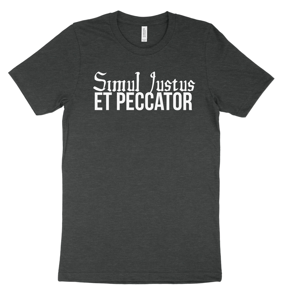 Simul Justus et Peccator Tee