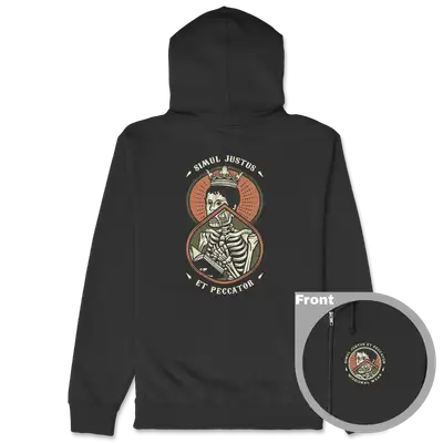 Simul Justus Dead Zipper Hoodie