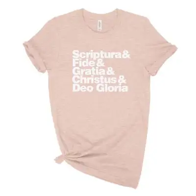 Five Solas (Ampersand)  Unisex Tee