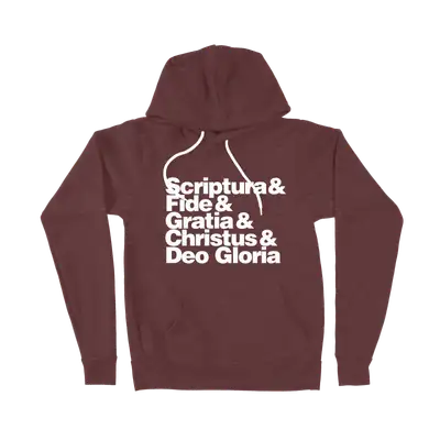 Five Solas (Ampersand) Ladies Hoodie