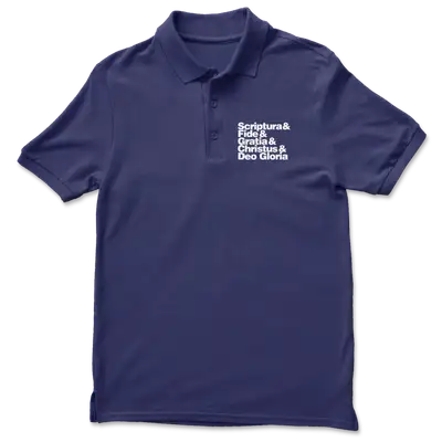 Five Solas (Ampersand) Polo