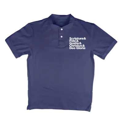 Five Solas (Ampersand) Polo