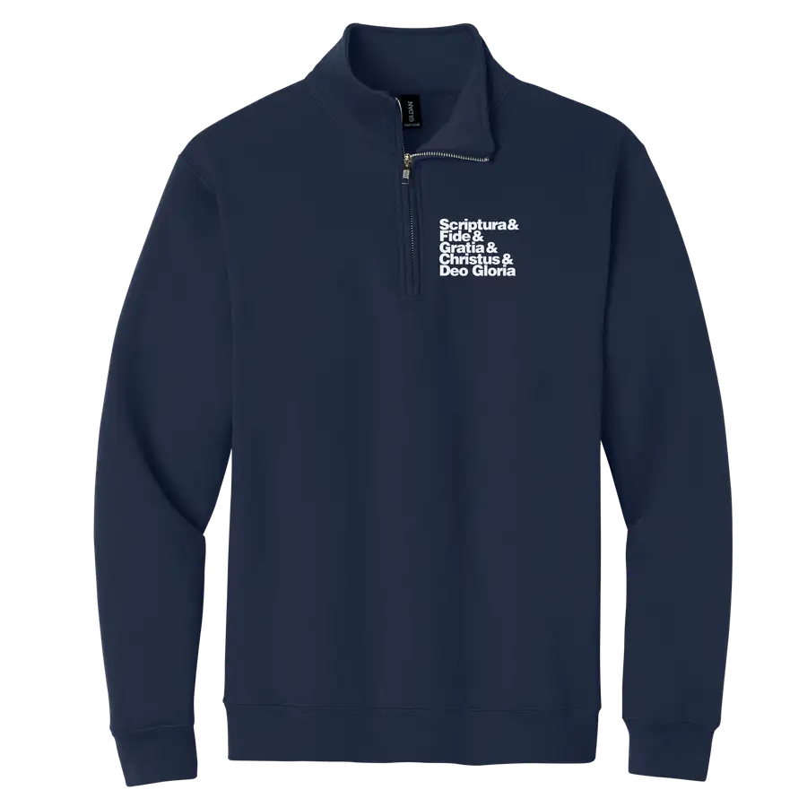 Five Sola (Ampersand) Quarter Zip