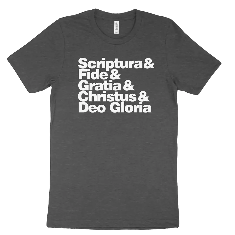 Five Solas (Ampersand) Tee