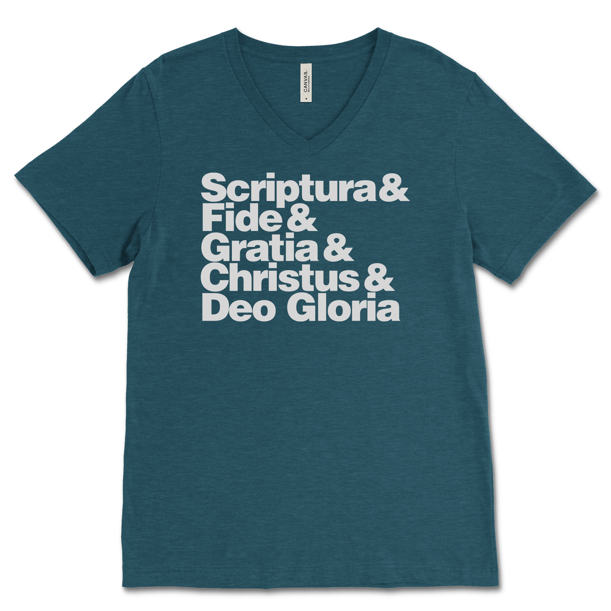 Five Solas (Ampersand) V‐Neck Tee