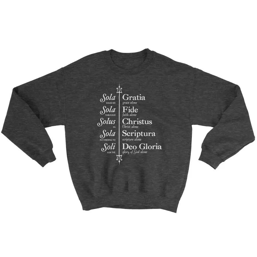 The Five Solas (Trident) Crewneck Sweatshirt