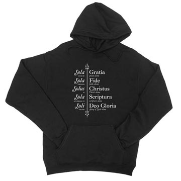 The Five Solas (Trident) Hoodie